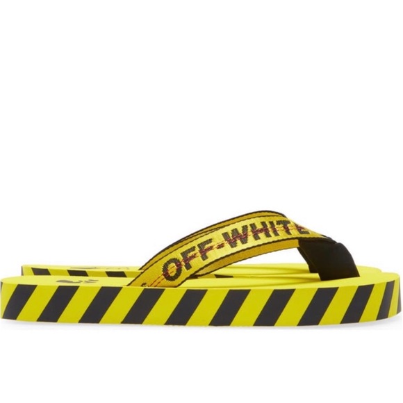 New Off-White Industrial Logo Platform Flip
Flop size 1OUS/43EU women’s 11unisex main image 3